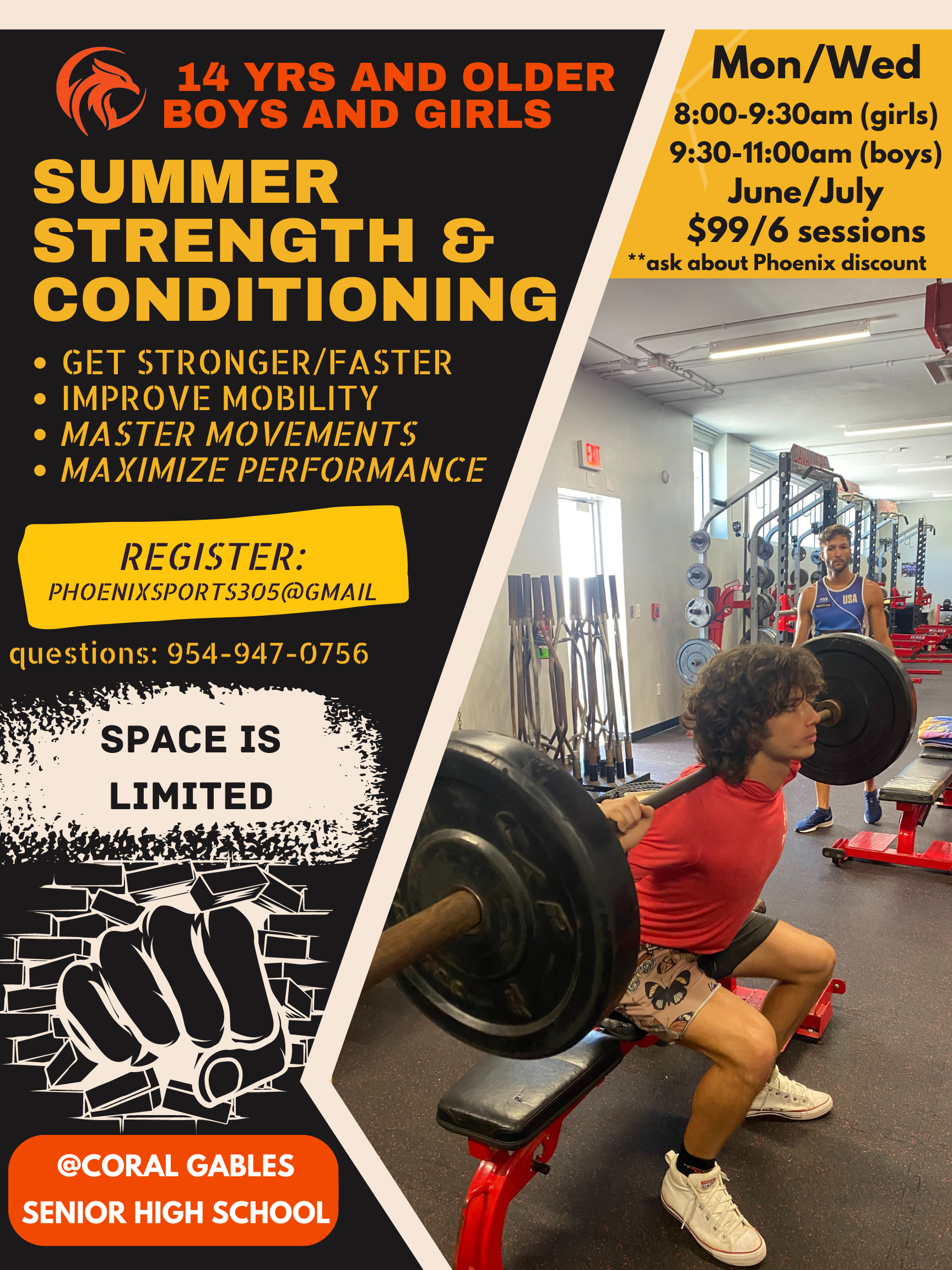 STRENGTH AND CONDITIONING SUMMER 2023